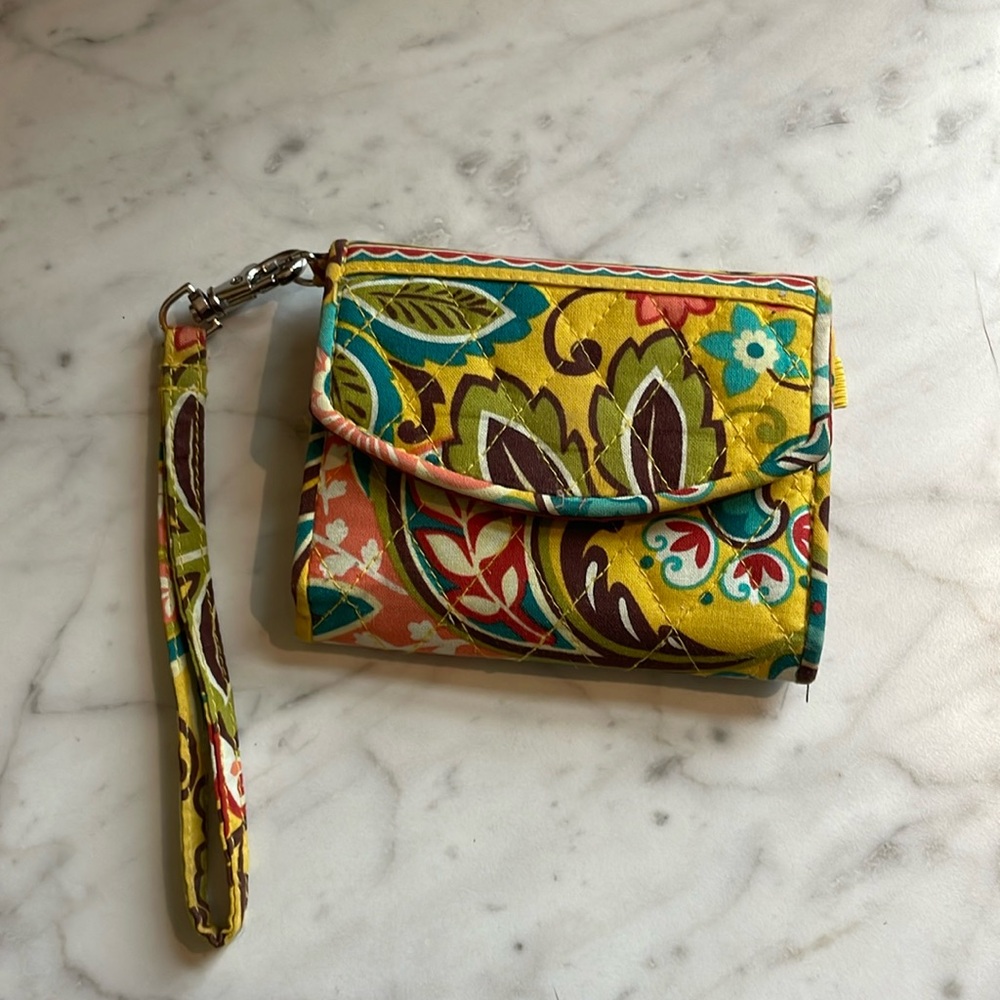 Vera Bradley wristlet wallet